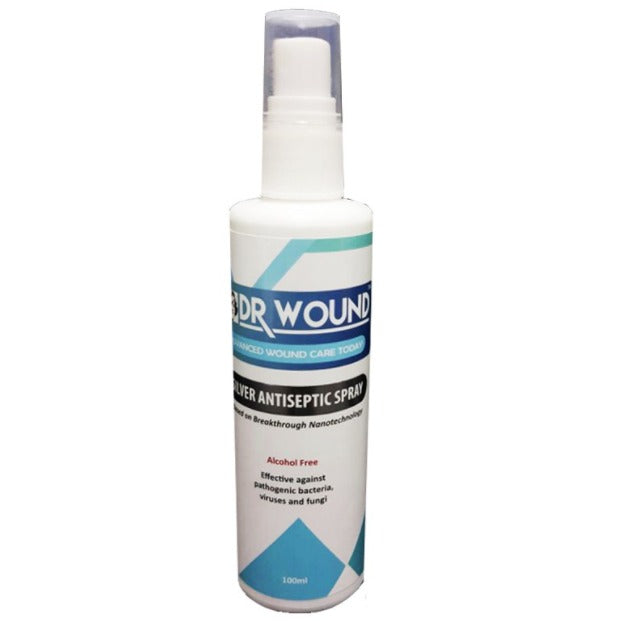 DR WOUND SILVER ANTISEPTIC SPRAY 100ML