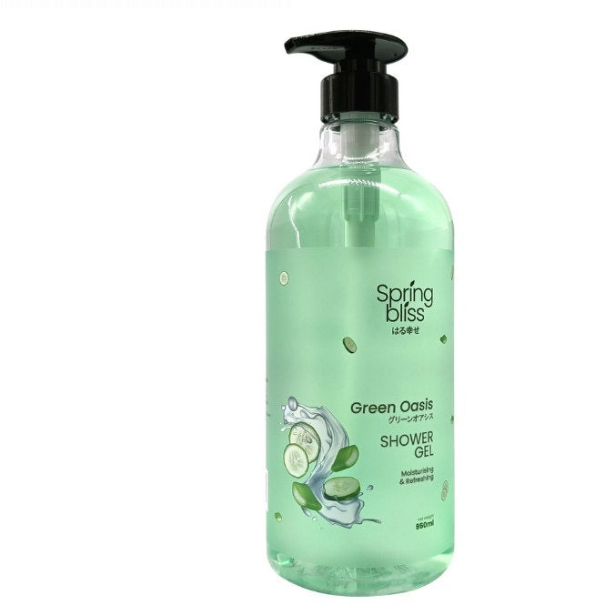 SPRING BLISS SHOWER GEL GREEN OASIS 950ML