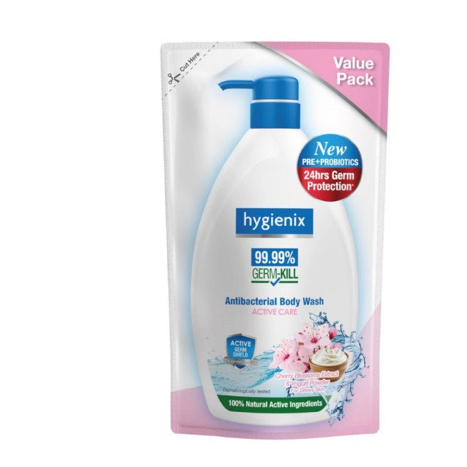 HYGIENIX ANTIBAC WASH REFILL ACTIVE CARE 825G