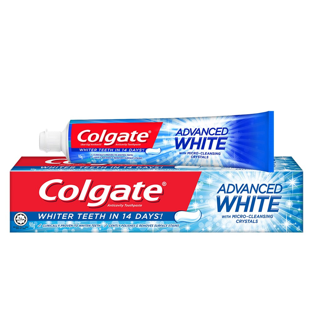 COLGATE TOOTHPASTE ADVANCE WHITENING 90G
