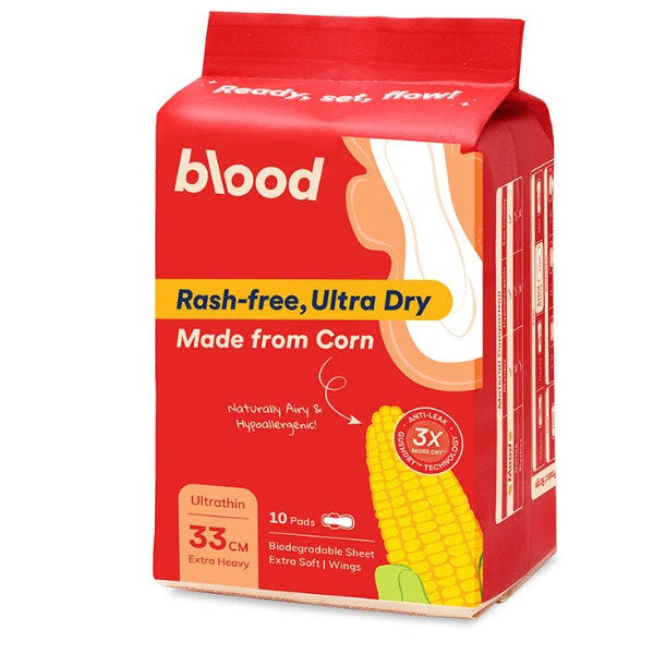 BLOOD CORN PAD ULTRATHIN EXTRA HEAVY 33CM 10S