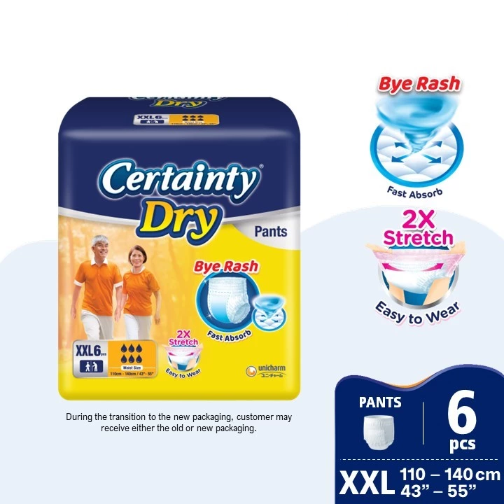 Certainty Dry Pants XXL 6S X 8