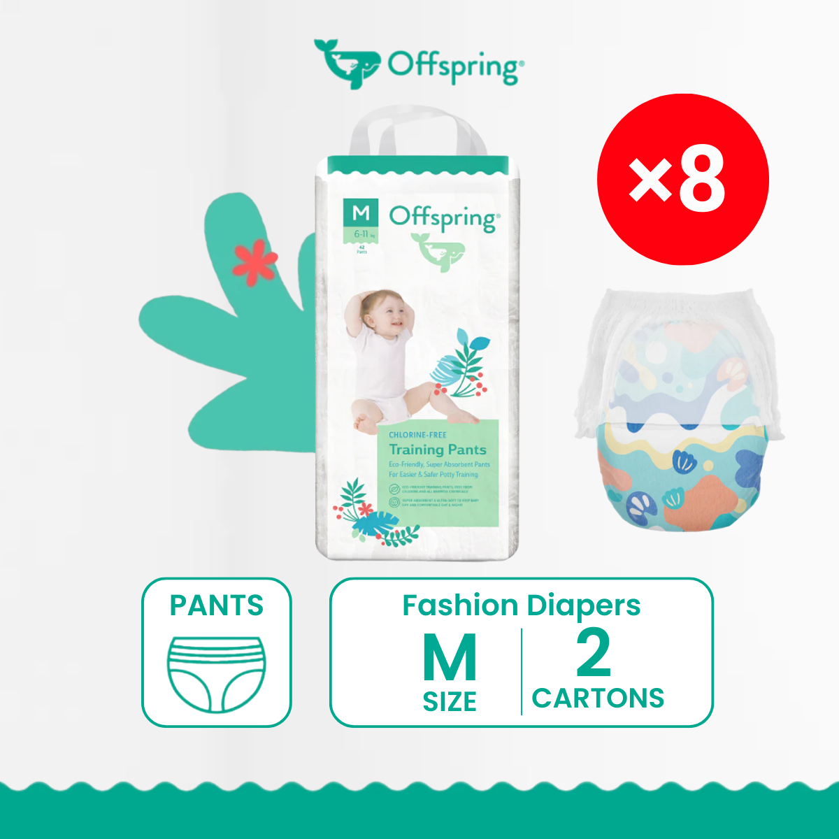 OFFSPRING FASHION PANTS M 42S X 8