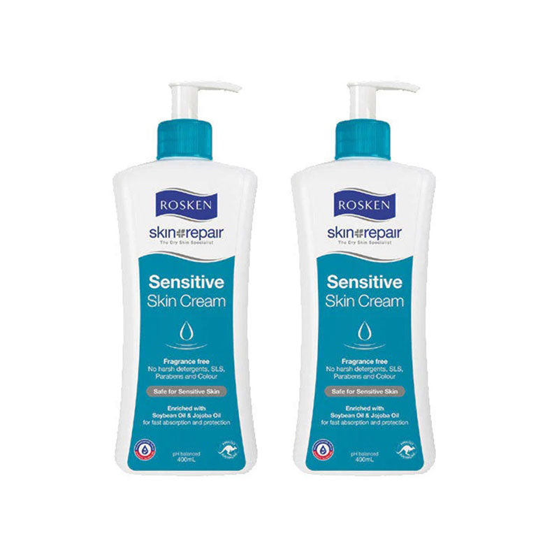 ROSKEN SENSITIVE SKIN CREAM 400ML x2