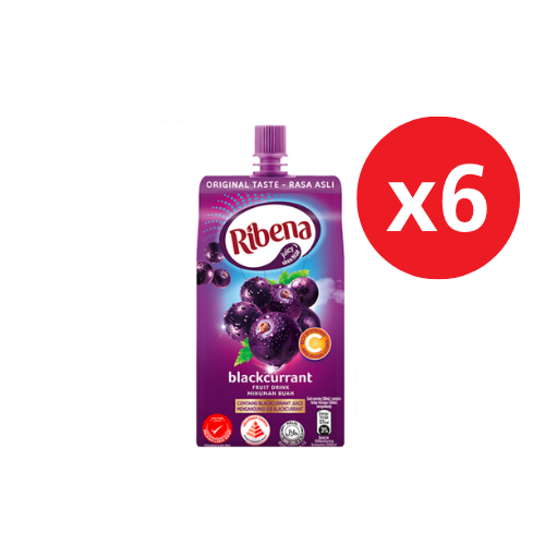 RIBENA MOBILE (REGULAR) 300ML x6