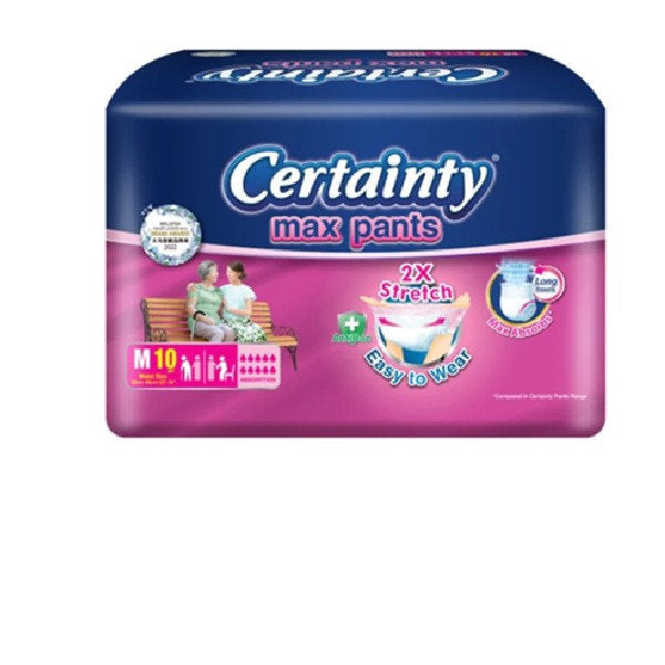 CERTAINTY MAXPANTS ADULT REGULAR M 60-85CM 10S X 8