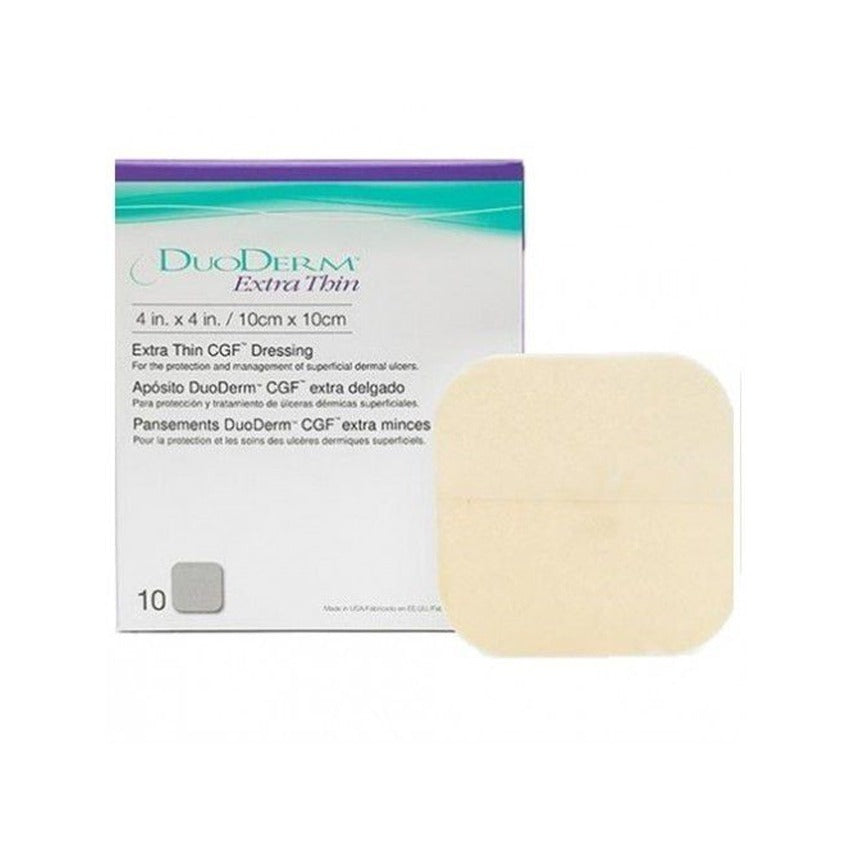 CONVATEC DUODERM EXTRA THIN DRESSING 4INX4IN (187955) 10S