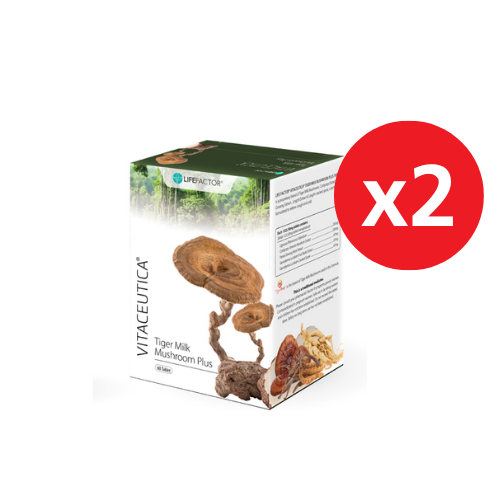 VITACEUTICA TIGER MILK MUSHROOM PLUS 60S × 2