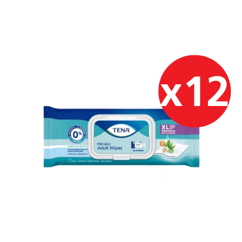 TENA Proskin Wet Wipes (40s × 12)