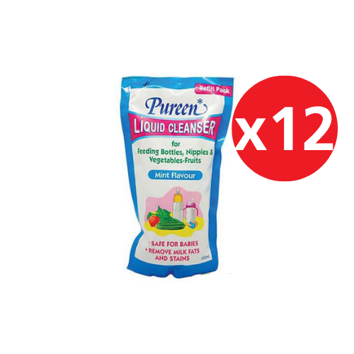 PUREEN LIQUID CLEANSER (MINT) 600ML x 12
