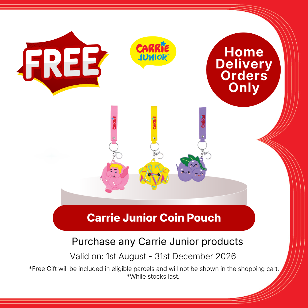 CARRIE JUNIOR BABY POWDER CHEEKY CHERRY 125G