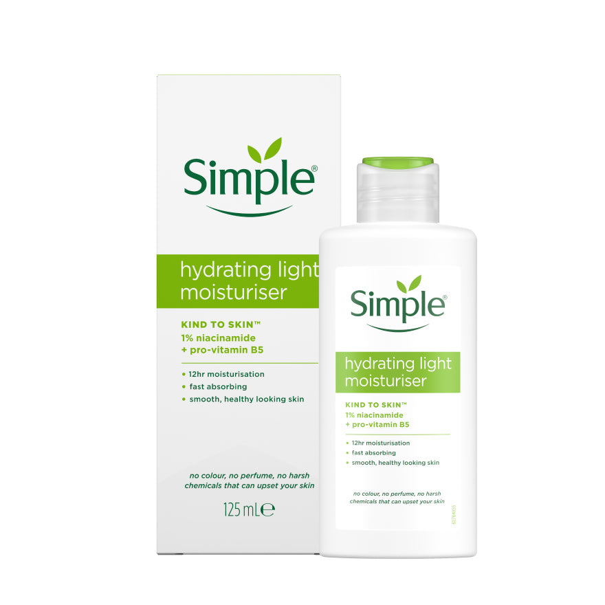 SIMPLE HYDRATING LIGHT MOISTURISER 125ML