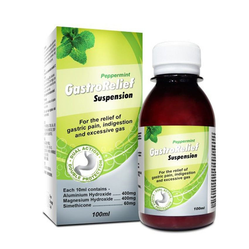 GASTRORELIEF SUSPENSION PEPERMINT 100ML