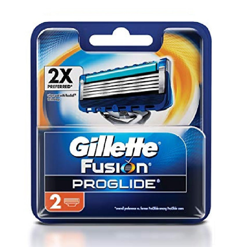 GILLETTE FUSION PROGLIDE REFILL 2S