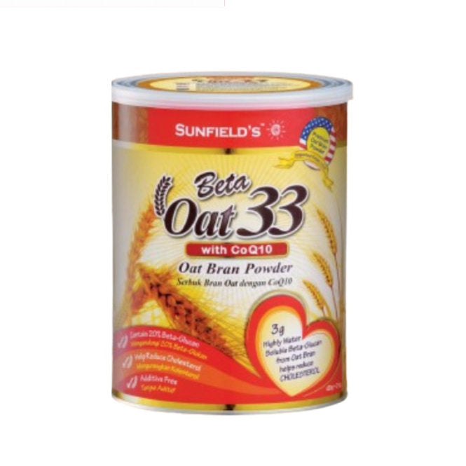 SUNFIELDS BETA OAT33+COQ10 420G + 210G