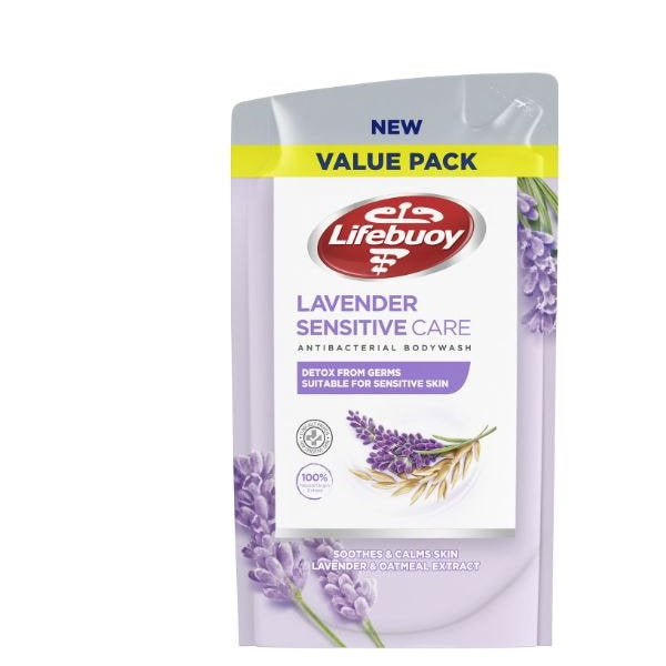 LIFEBUOY BODY WASH SENSITIVE CARE LAVENDER REFILL 700ML