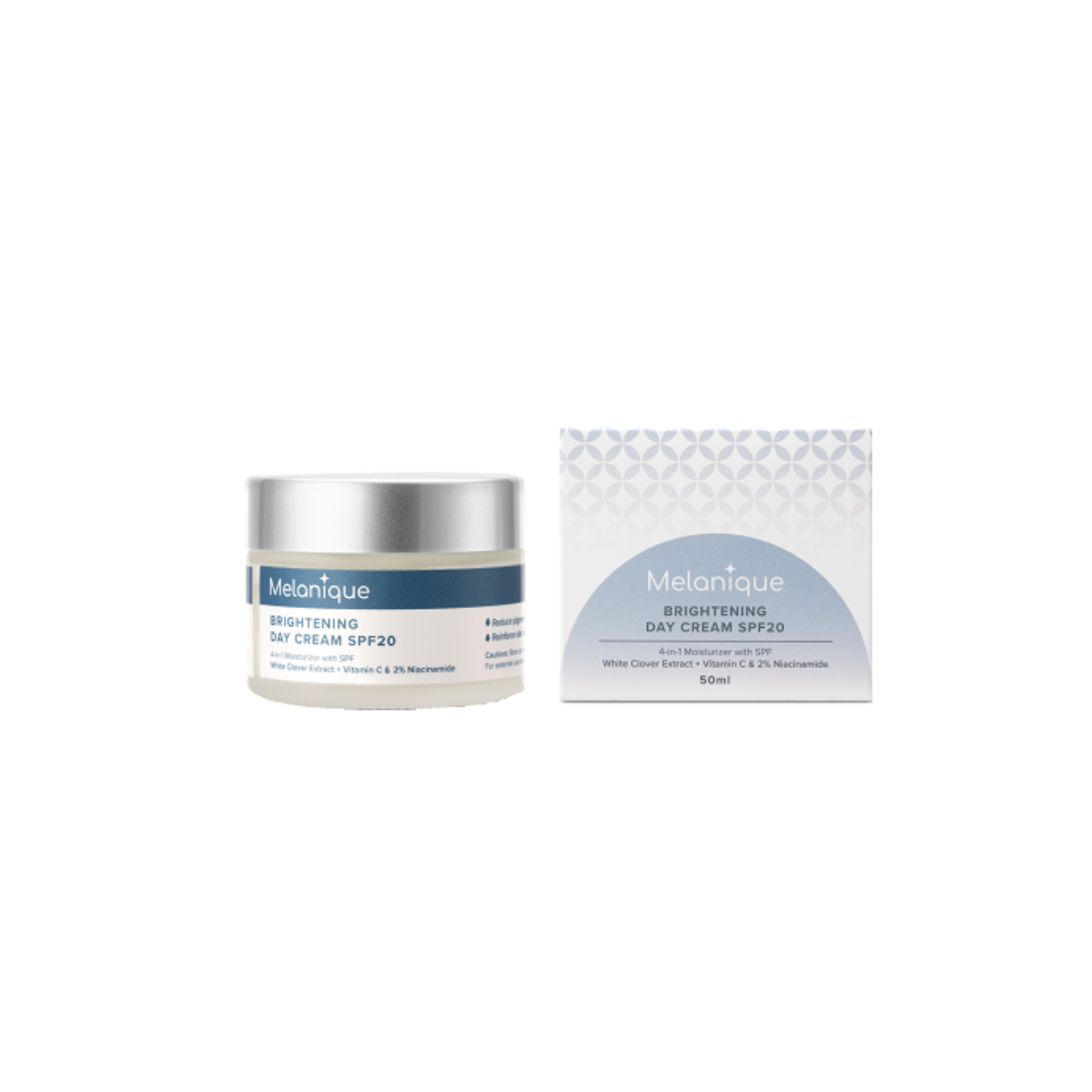 MELANIQUE BRIGHTENING DAY CREAM SPF20 50ML