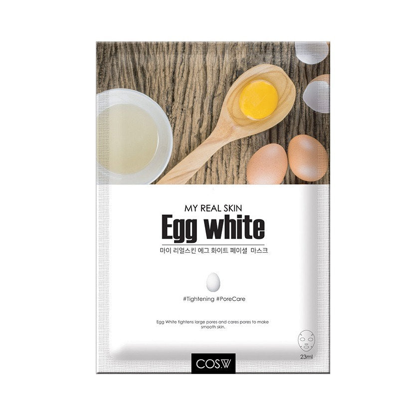 MY REAL SKIN EGG WHITE FACIAL MASK