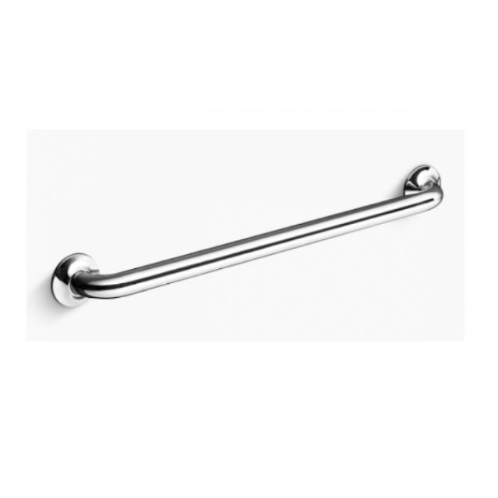 HOSPIGUARD STAINLESS STEEL STRAIGHT BATHROOM GRAB BAR 24IN