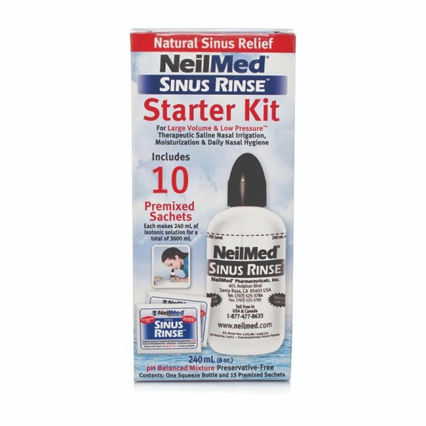 NEILMED SINUS RINSE REGULAR KIT 10S