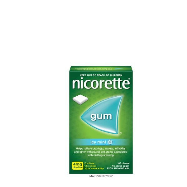 NICORETTE ICYMINT 4MG GUM 15SX7