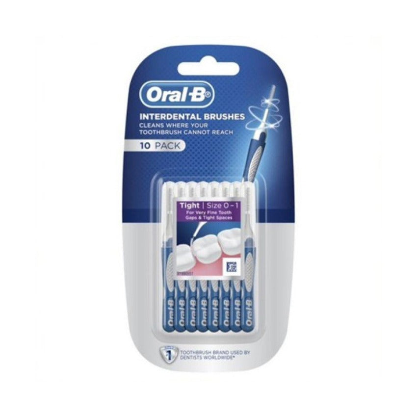 ORAL B INTERDENTAL BRUSHES 10S