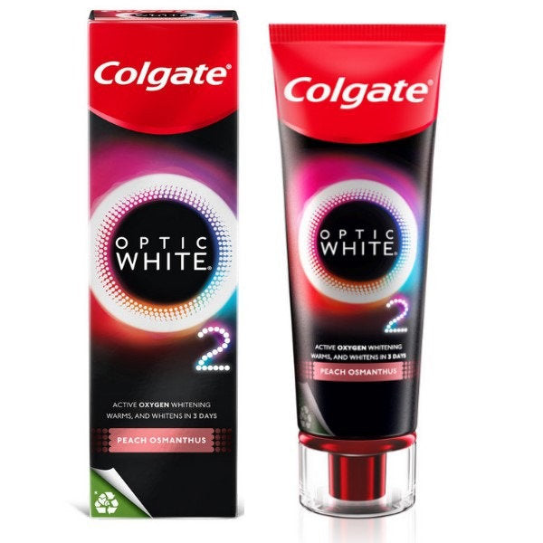 COLGATE TOOTHPASTE OPTIC WHITE PEACH OSMANTHUS 85G