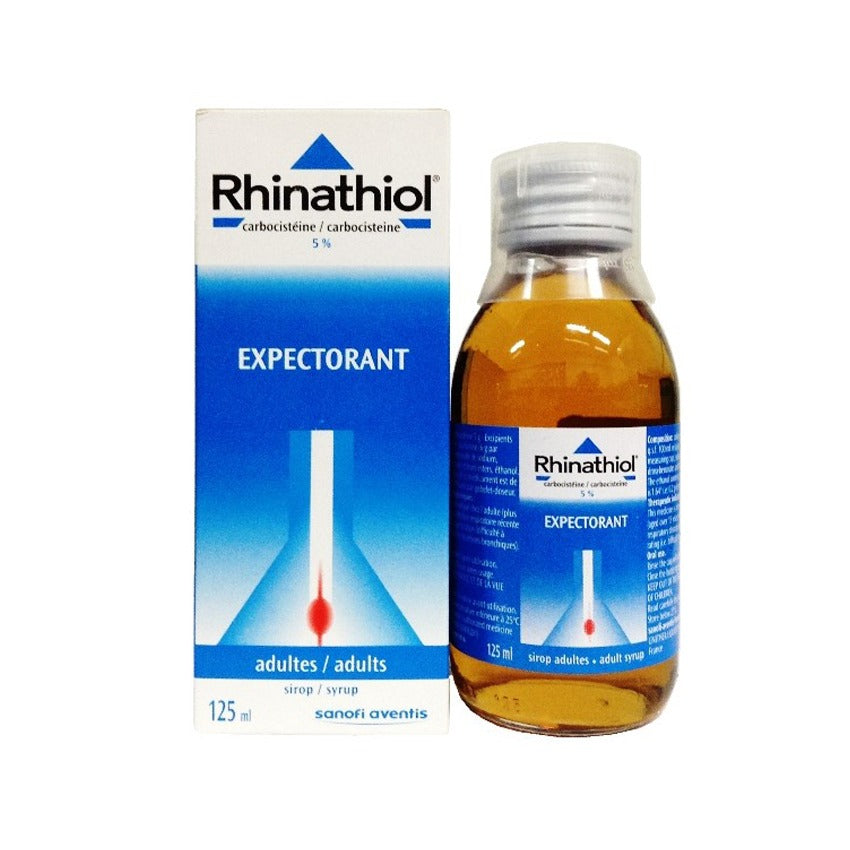 RHINATHIOL 5% ADULT SYRUP 125ML