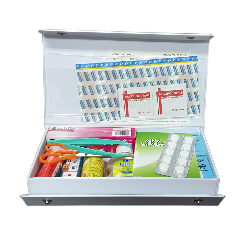 MEDISHIELD FIRST AID KIT PVC MPS 119 EQUIPPED SMALL