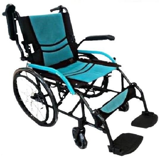 (X) AHC MACARON AL LIGHTWEIGHT WHEELCHAIR 20IN PU WCG4(TIFFANY)(FLIP ARMREST)