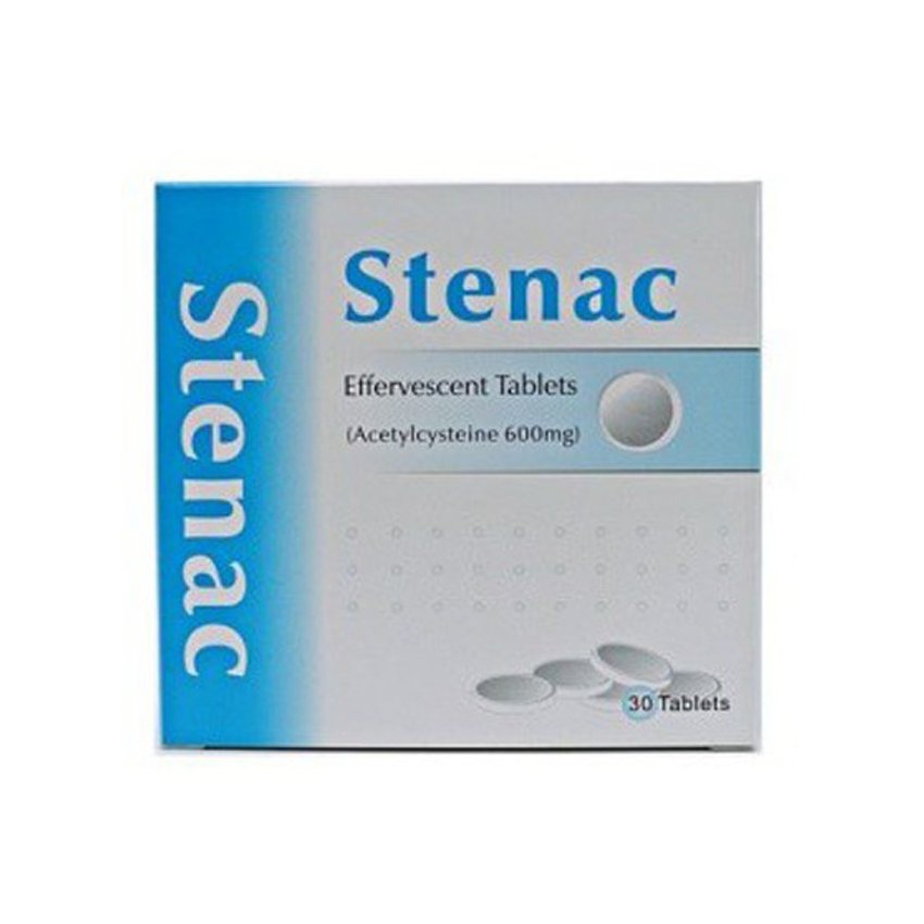 STENAC 600MG EFFERVESCENT TAB 2SX15