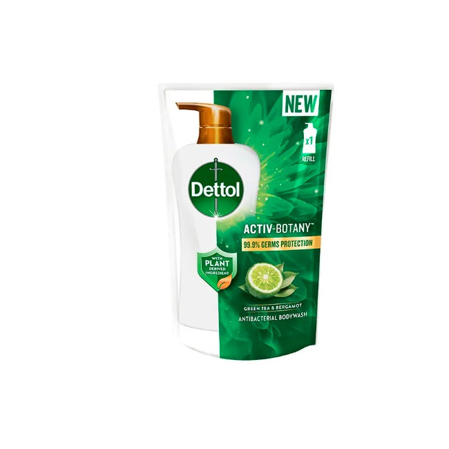 DETTOL SHOWER GEL GREEN TEA & BERGAMOT (VALUE REFILL) 720G