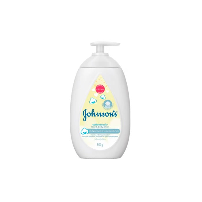 JOHNSONS BABY COTTONTOUCH FACE & BODY LOTION 500ML
