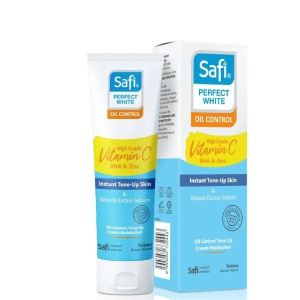 SAFI PERFECT WHITE OIL CONTROL TONE UP CREAM MOISTURIZER 40G