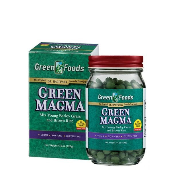 GREENFOODS G/MAGMA CTB 250MG 500S