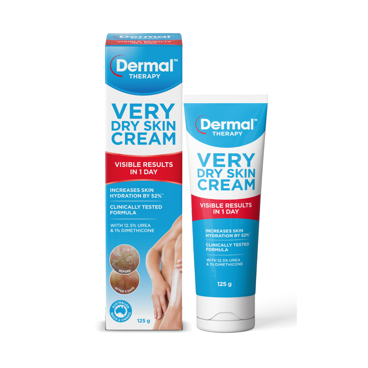 DERMAL VERY DRY SKIN CREAM 125G