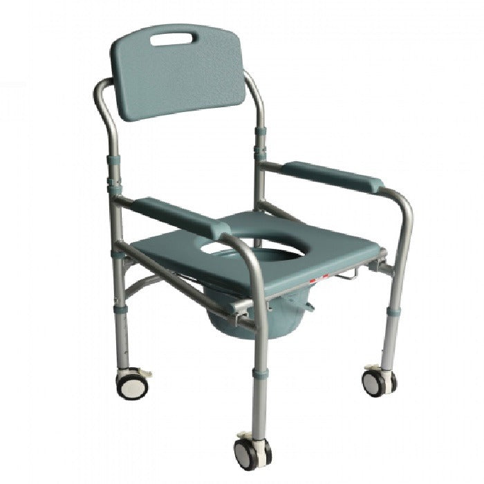 AHC COMMODE CHAIR 4 WHEELS CM600