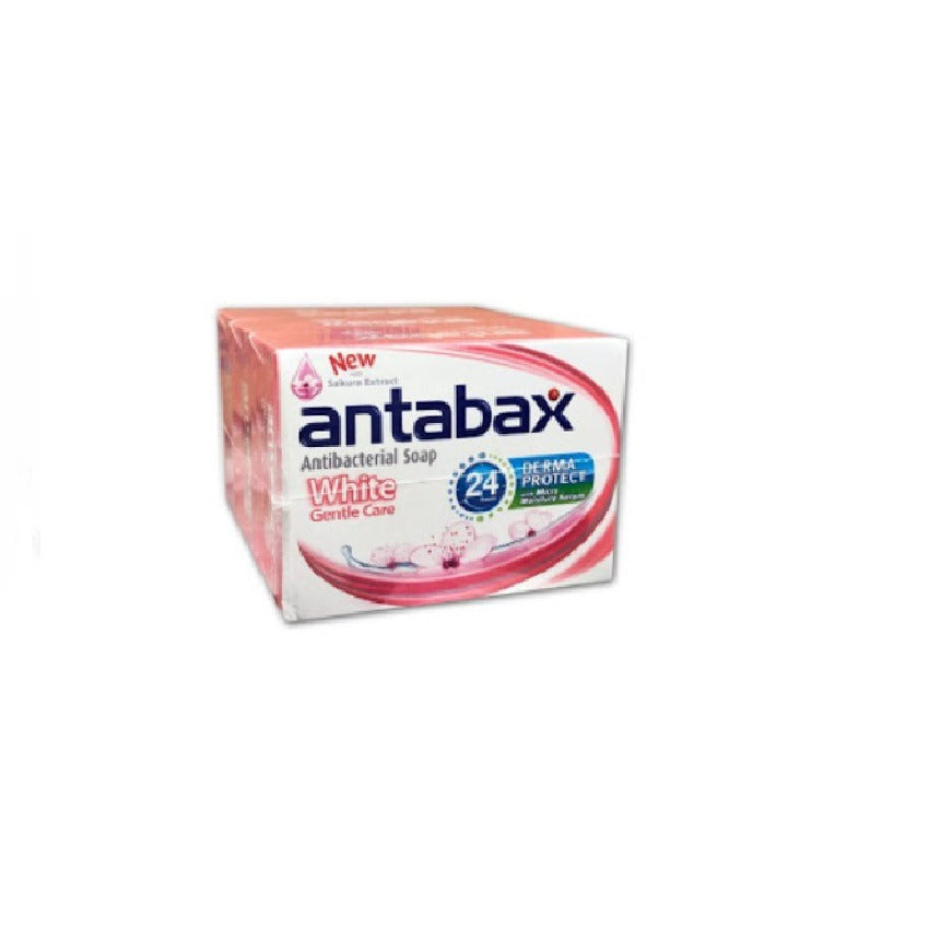 ANTABAX ANTIBACTERIAL BAR SOAP GENTLE CARE 75G 3S