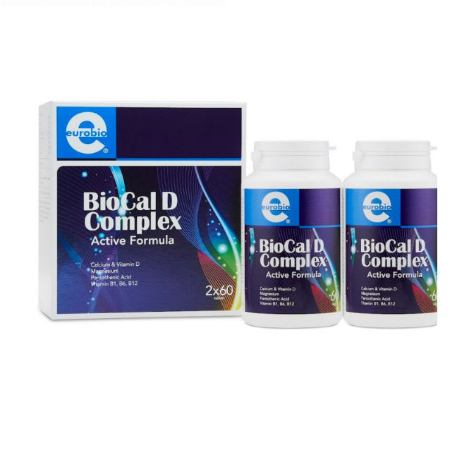 EUROBIO BIOCAL D COMPLEXACTIVE FORMULA 2X60S