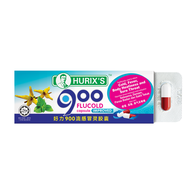 HURIXS 900 FLUCOLD CAP 6S