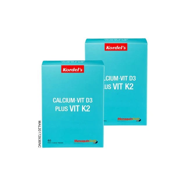 KORDELS CALCIUM VIT D3 PLUS K2 60SX2