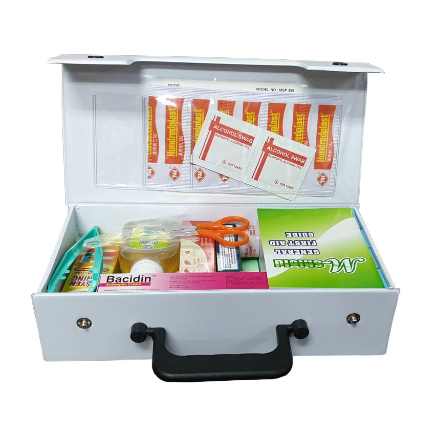 MEDISHIELD FIRST AID KIT PVC MPM 129 (MEDIUM) - EQUIPPED