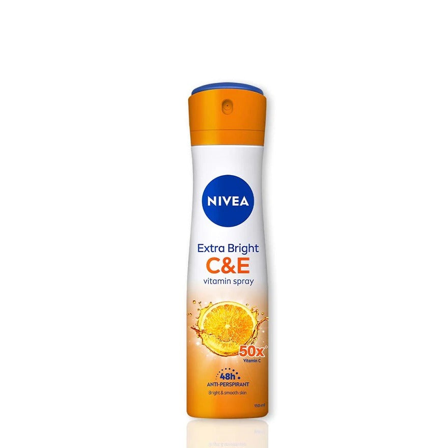 NIVEA DEODORANT EXTRA BRIGHT C&E VITAMIN SPRAY 150ML
