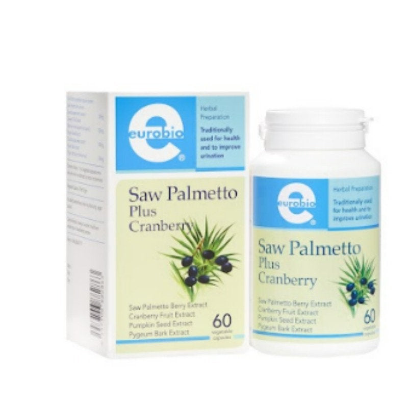 EUROBIO SAW PALMETTO PLUS CRANBERRY 60S