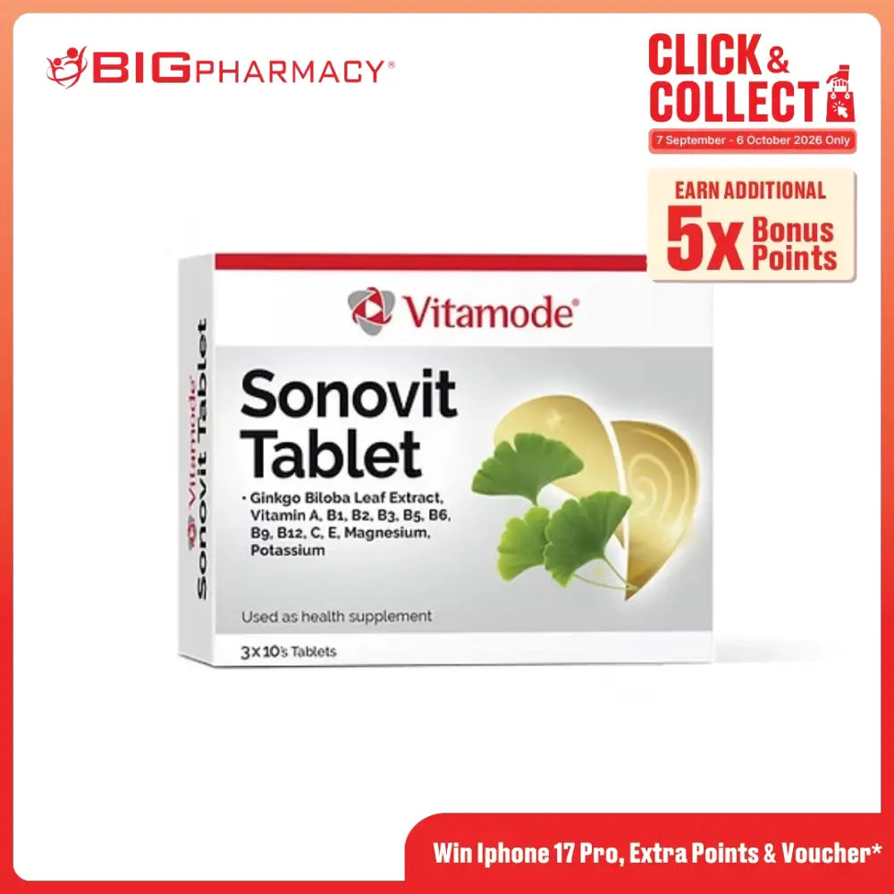 VITAMODE SONOVIT TABLET 30S