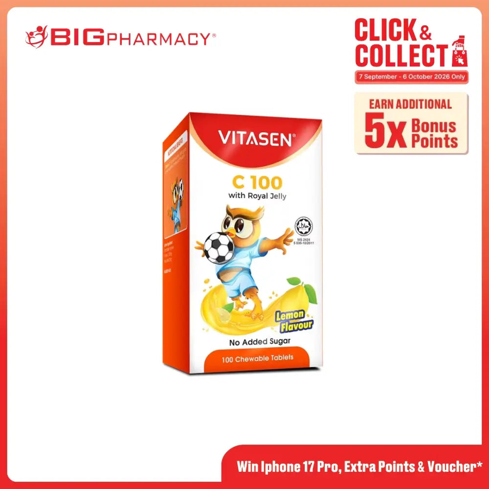 VITASEN C 100 WITH ROYAL JELLY 100S