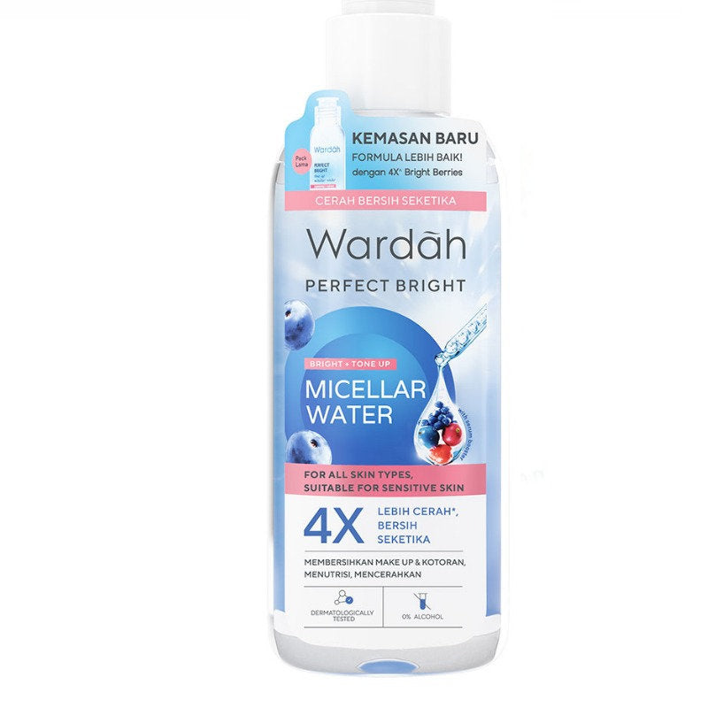 WARDAH PERFECT BRIGHT TONE UP MICELLAR WATER 100ML