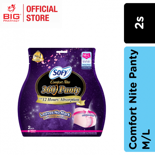 Sofy Comfort Nite Panty M/L 2s