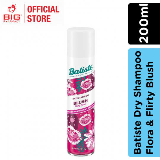 Batiste Dry Shampoo Flora & Flirty Blush 200ml