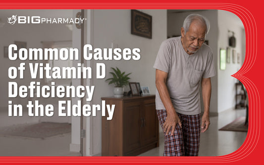 Older adults learning about common causes of vitamin D deficiency